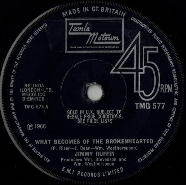 Jimmy Ruffin - What Becomes Of The Brokenhearted