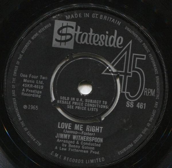 Jimmy Witherspoon - Love Me Right