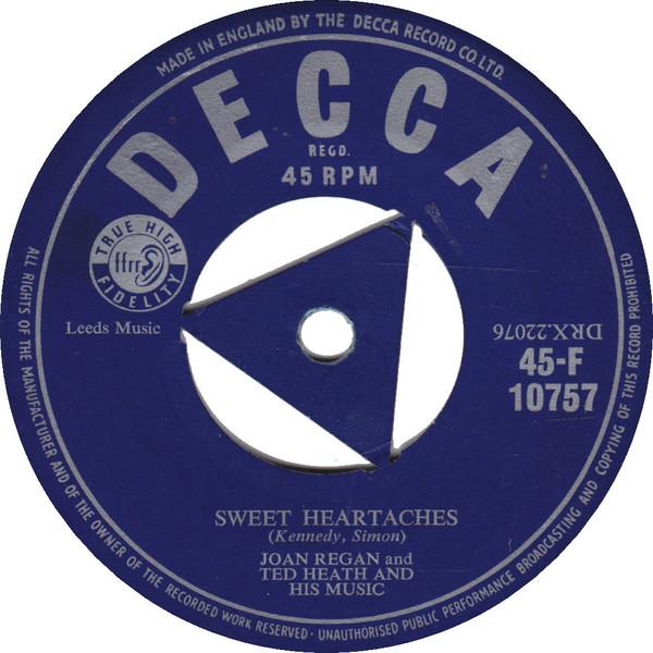 Joan Regan, Ted Heath And His Music - Sweet Heartaches