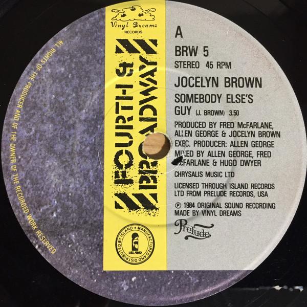 Jocelyn Brown - Somebody Else's Guy