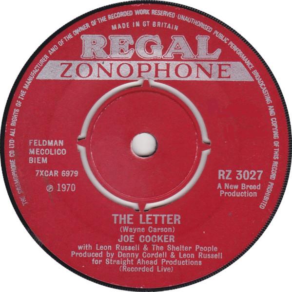 Joe Cocker, Leon Russell, The Shelter People - The Letter
