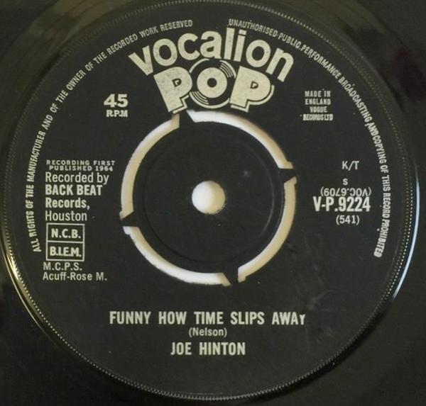 Joe Hinton (2) - Funny How Time Slips Away