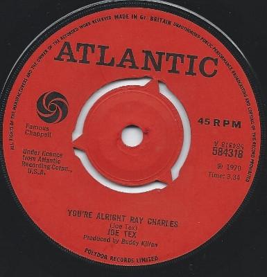 Joe Tex - You're Alright Ray Charles