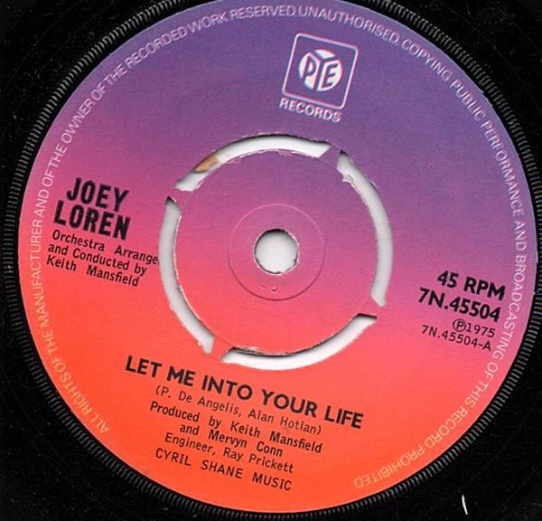 Joey Loren - Let Me Into Your Life