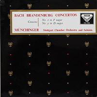 Johann Sebastian Bach, Karl Münchinger, Stuttgarter Kammerorchester - Brandenburg Concertos: No. 2 In F Major, No. 5 In D Major