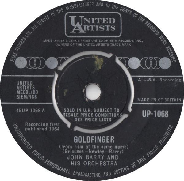 John Barry & His Orchestra - Goldfinger