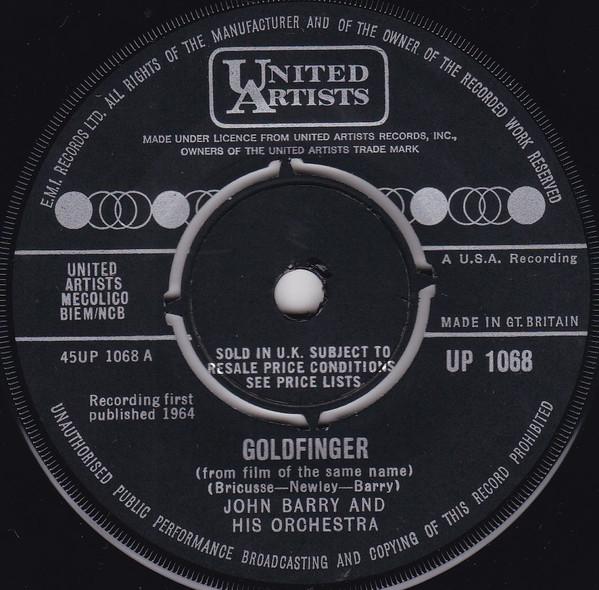 John Barry & His Orchestra - Goldfinger