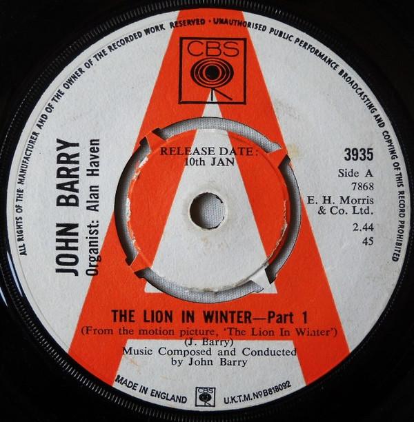 John Barry - The Lion In Winter