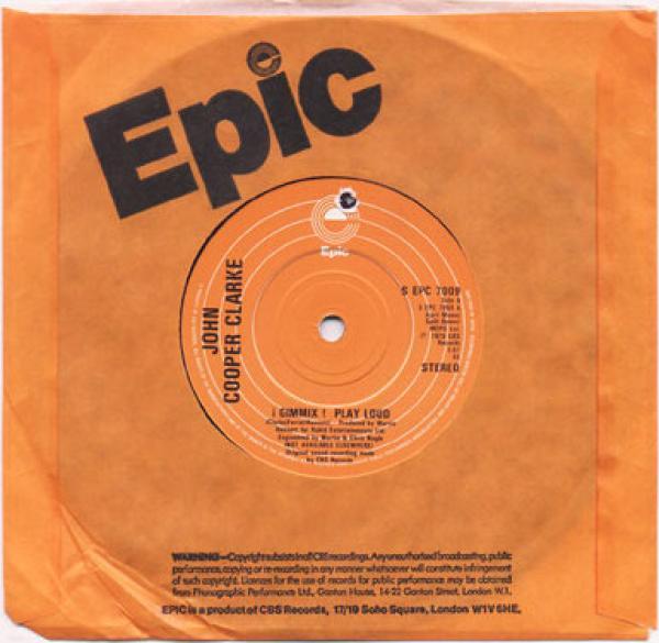 John Cooper Clarke - ¡ Gimmix ! Play Loud