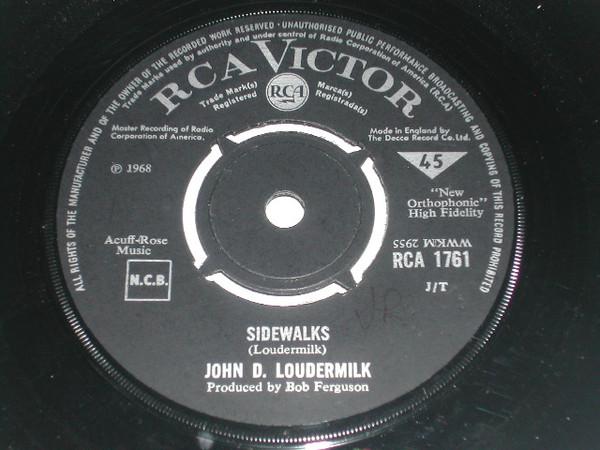 John D. Loudermilk - Sidewalks / The Odd Folks Of Okracoke