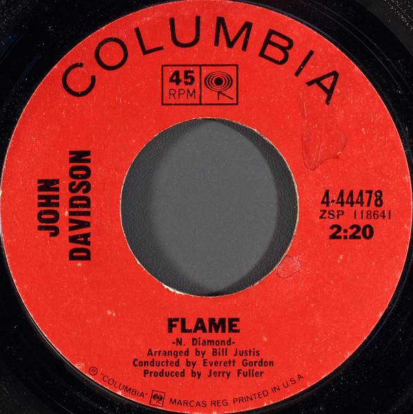 John Davidson - Flame / Visions Of Sugarplums