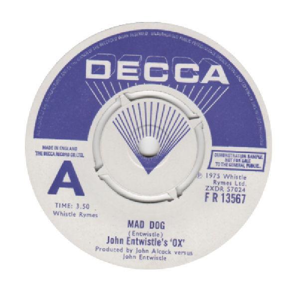 John Entwistle's Ox - Mad Dog