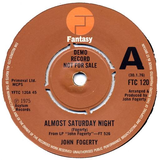 John Fogerty - Almost Saturday Night