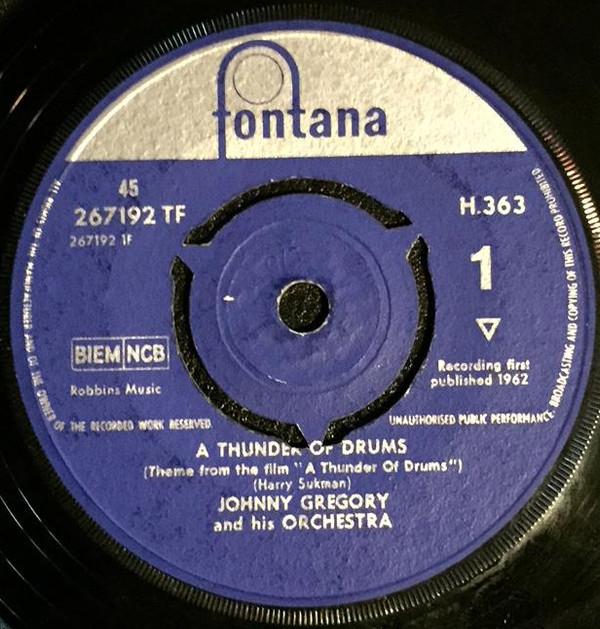 John Gregory And His Orchestra - A Thunder Of Drums