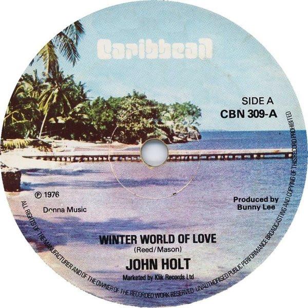 John Holt, The Aggrovators - Winter World Of Love / Everything (Version)