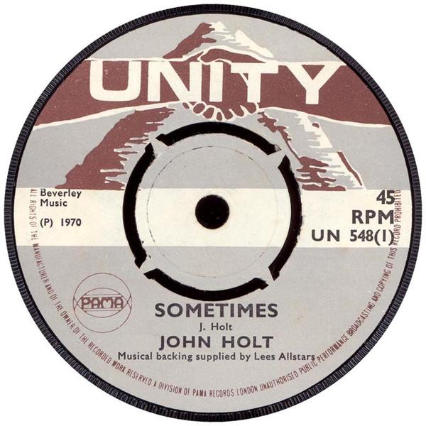 John Holt, The Bunny Lee Allstars - Sometimes