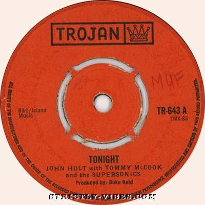 John Holt, Tommy McCook & The Supersonics - Tonight