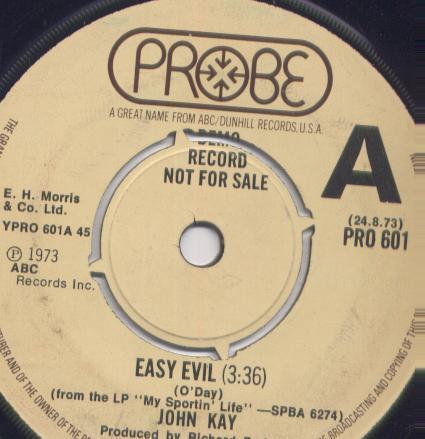 John Kay - Easy Evil