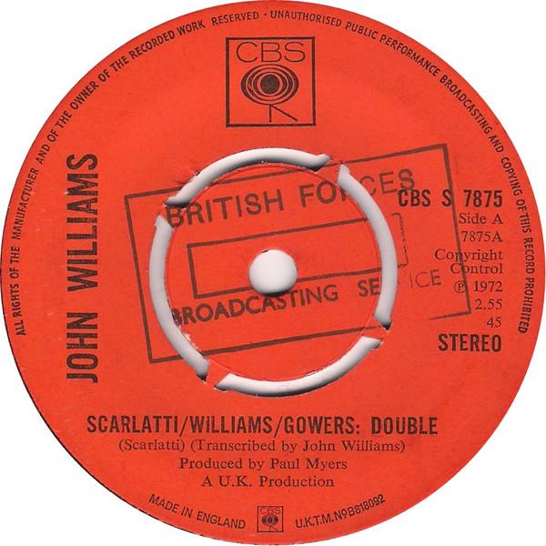 John Williams (7) - Scarlatti/Williams/Gower: Double