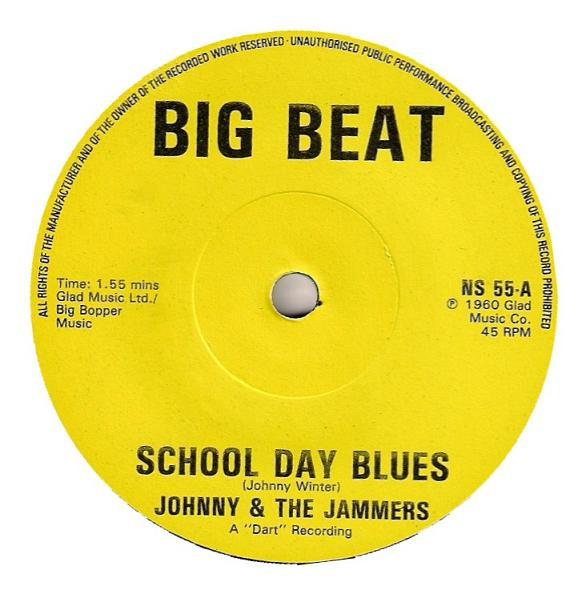 Johnny & The Jammers - School Day Blues / You Know I Love You