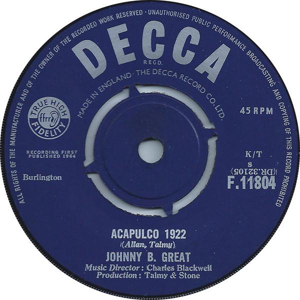 Johnny B. Great - Acapulco 1922