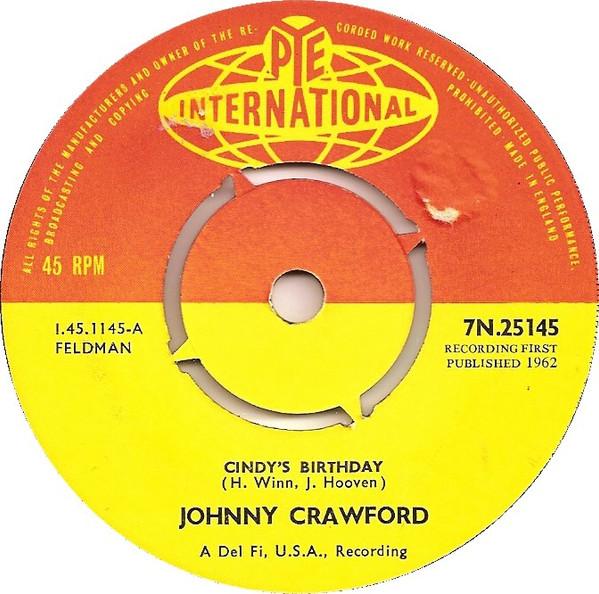 Johnny Crawford - Cindy's Birthday
