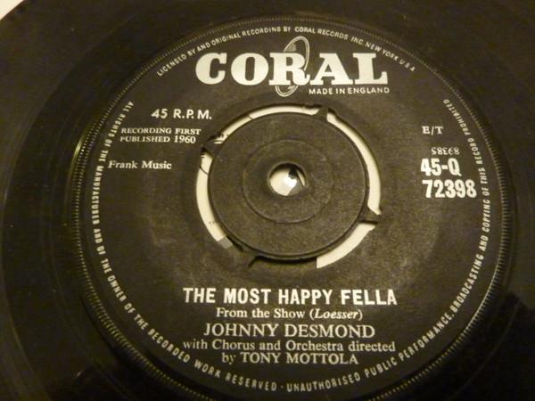 Johnny Desmond, The Lancers (4) - The Most Happy Fella / Joey, Joey, Joey