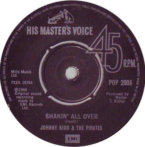 Johnny Kidd & The Pirates - Shakin' All Over