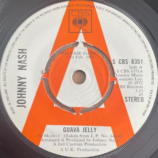 Johnny Nash - Guava Jelly