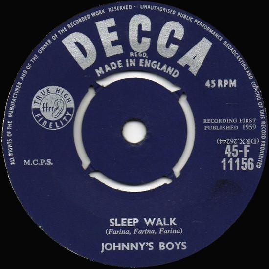 Johnny's Boys - Sleep Walk