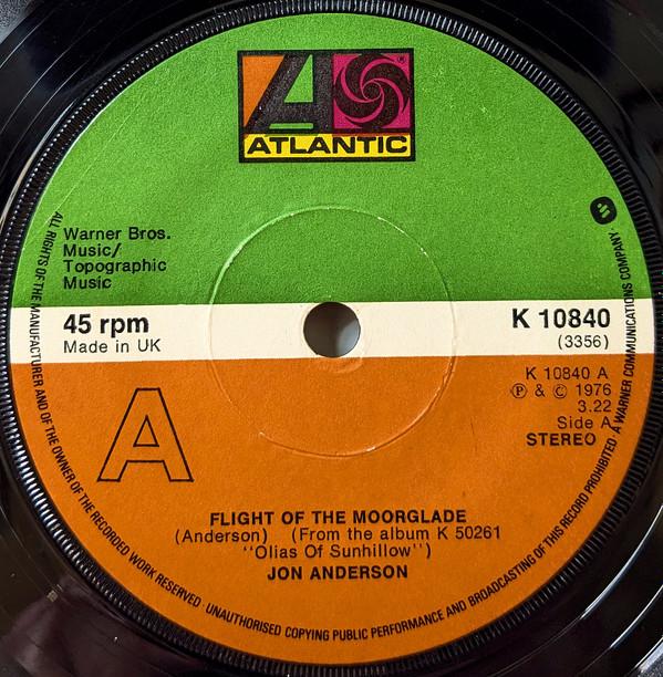Jon Anderson - Flight Of The Moorglade