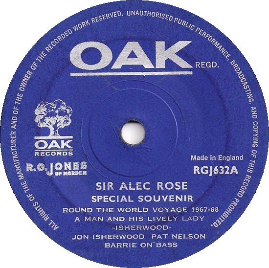 Jon Isherwood, Pat Nelson (9) - Sir Alec Rose - Special Souvenir