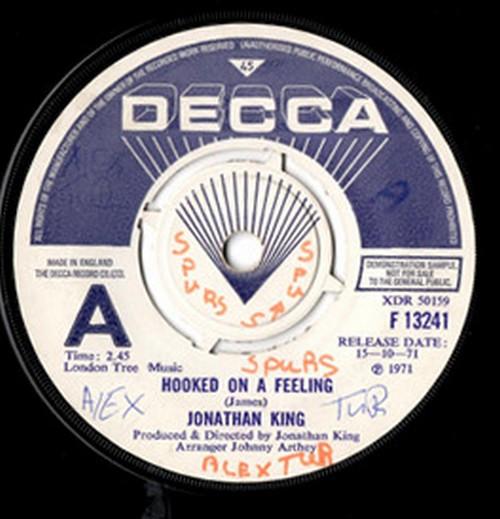 Jonathan King - Hooked On A Feeling