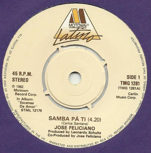 José Feliciano - Samba Pá Ti