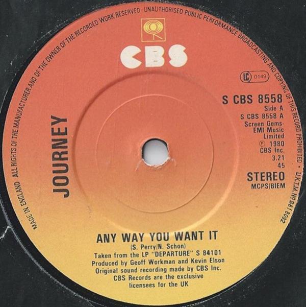 Journey - Any Way You Want It