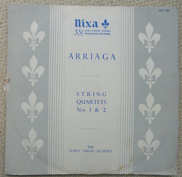 Juan Crisóstomo de Arriaga, Guilet String Quartet - String Quartets Nos. 1 & 2