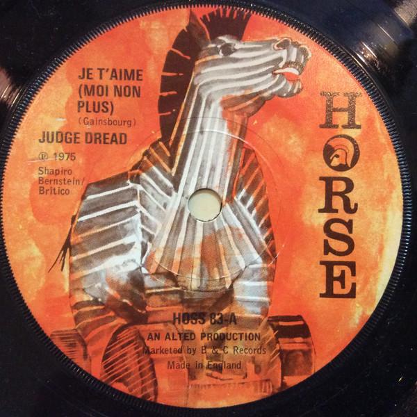 Judge Dread - Je T'Aime (Moi Non Plus)