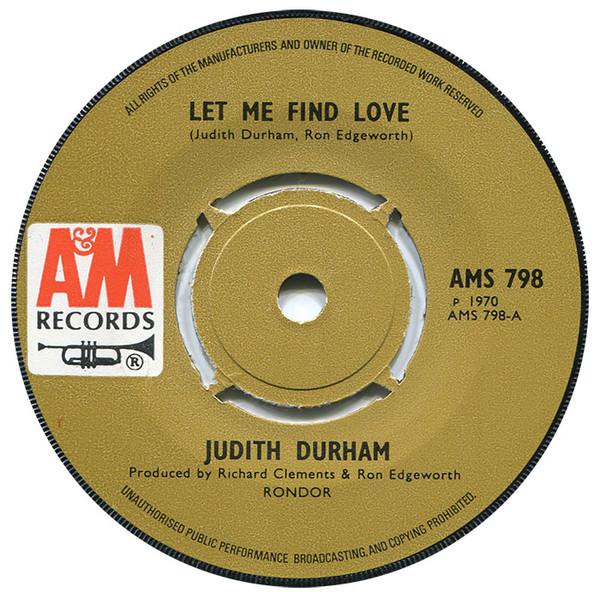 Judith Durham - Let Me Find Love