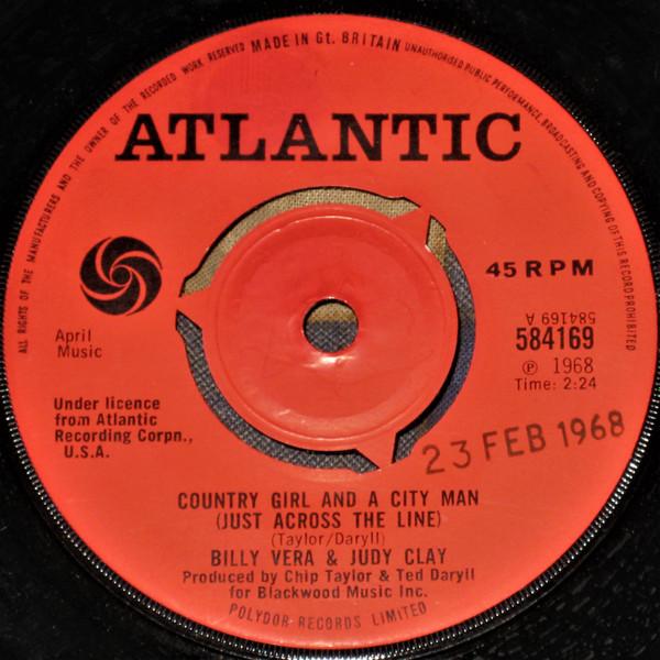 Judy Clay, Billy Vera - Country Girl And A City Man (Just Across The Line)