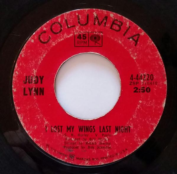 Judy Lynn - I Lost My Wings Last Night / I Don't Play With Matches Anymore