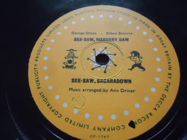 Julia Lang, Eileen Browne, George Dixon (5) - See-Saw, Margery Daw / The Playing Children