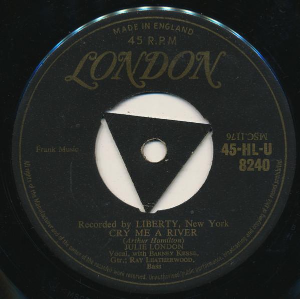 Julie London - Cry Me A River