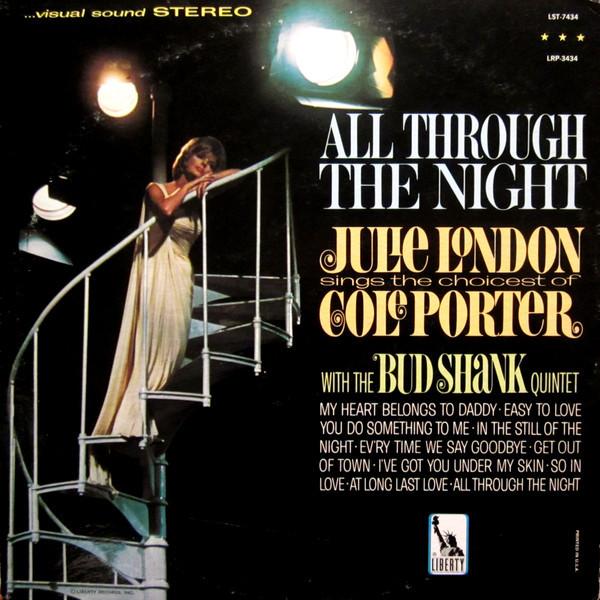 Julie London, The Bud Shank Quintet - All Through The Night