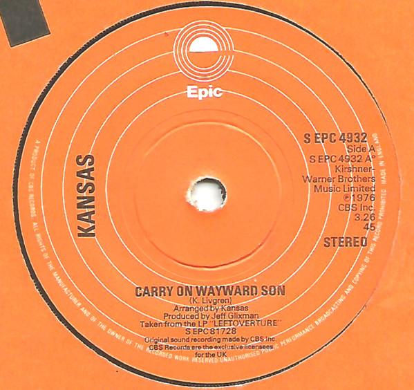 Kansas (2) - Carry On Wayward Son