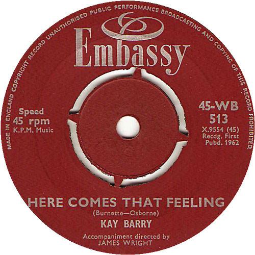 Kay Barry, Redd Wayne - Here Comes That Feeling / Don't Ever Change