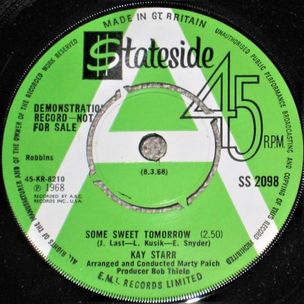 Kay Starr - Some Sweet Tomorrow