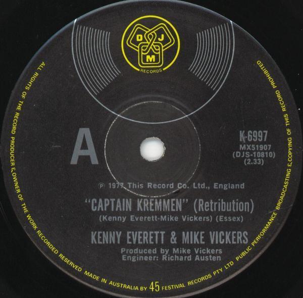 Kenny Everett, Mike Vickers - Captain Kremmen