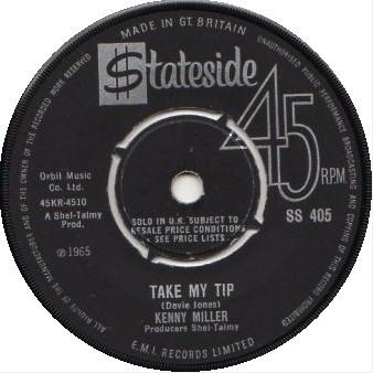 Kenny Miller (6) - Restless / Take My Tip