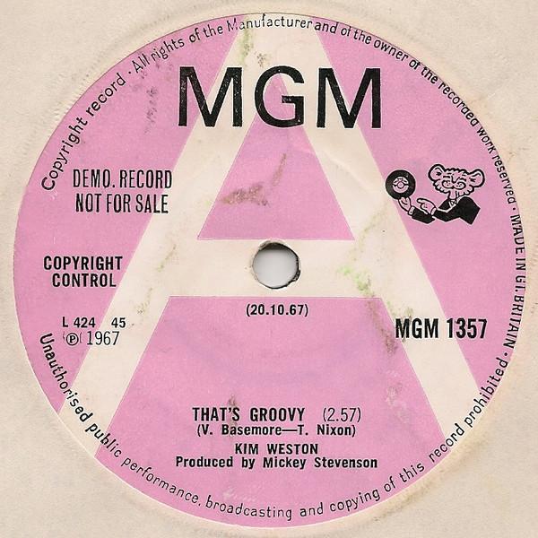 Kim Weston - That's Groovy / Land Of Tomorrow