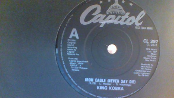 King Kobra (4) - Iron Eagle (Never Say Die)